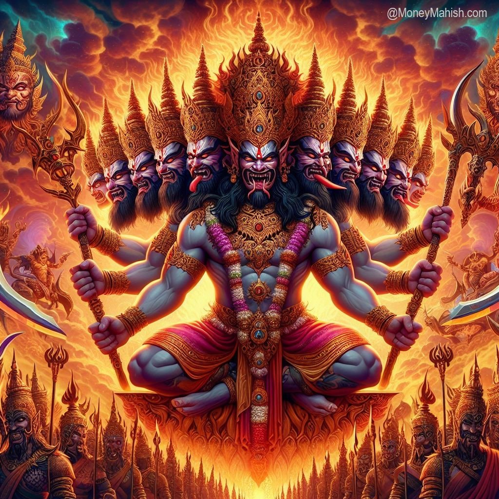 ai new generated image of ravana